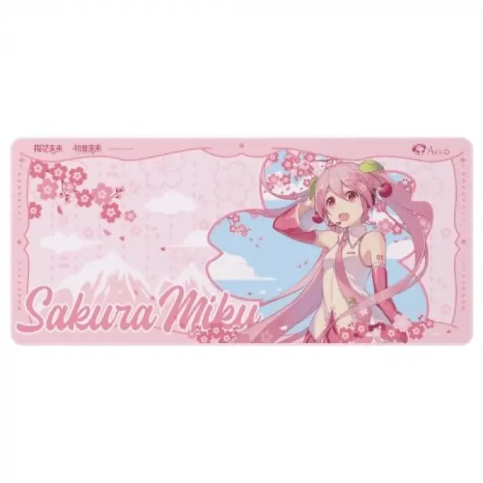Sakura Miku 90×40 Mouse Pad