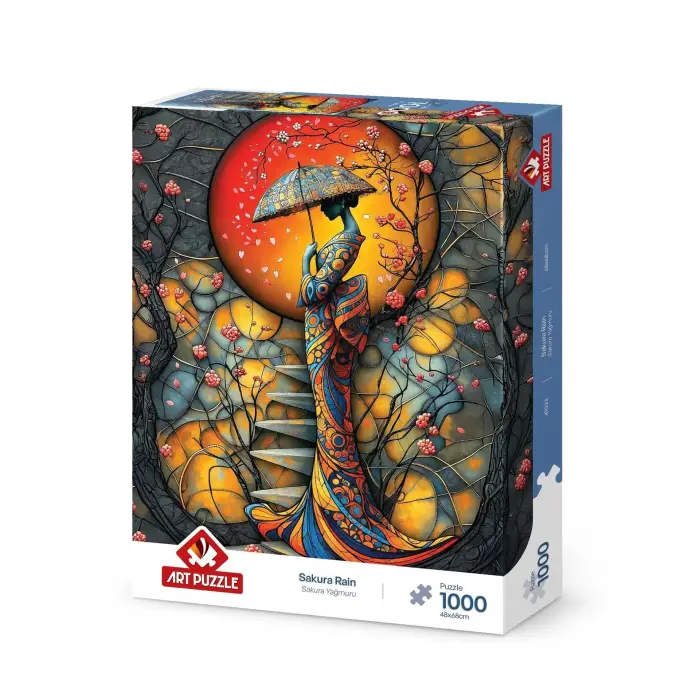 Sakura Yağmuru 1000 Parça Puzzle