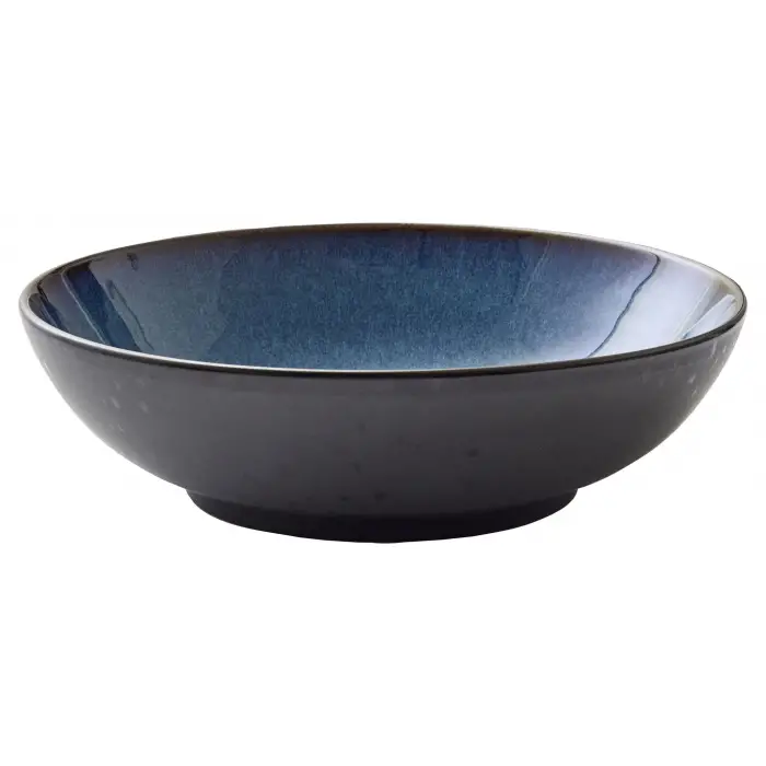 Salad Bowl 24 cm siyah/koyu mavi