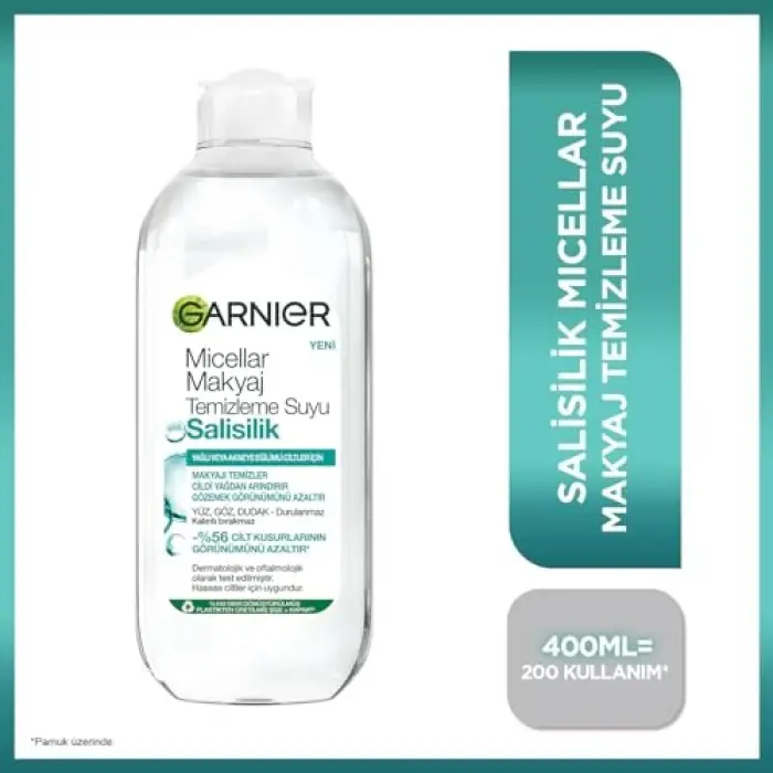 Salisilik Micellar Makyaj Temizleme Suyu 400ML