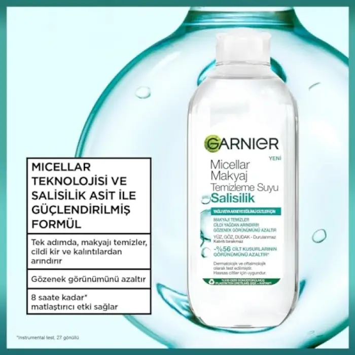 Salisilik Micellar Makyaj Temizleme Suyu 400ML