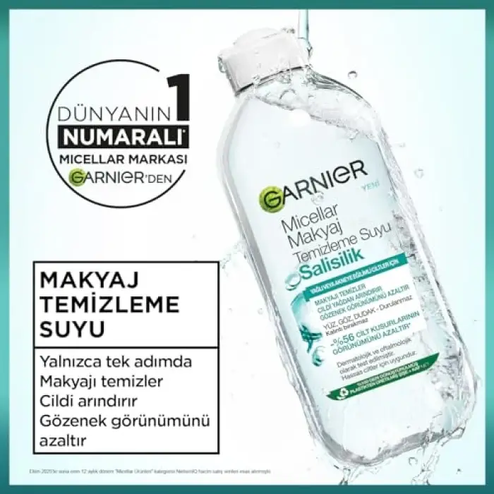 Salisilik Micellar Makyaj Temizleme Suyu 400ML