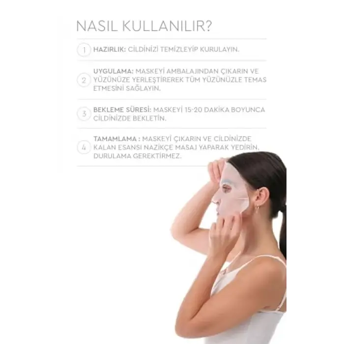 Salyangoz Özlü Yüz Maskesi 5li