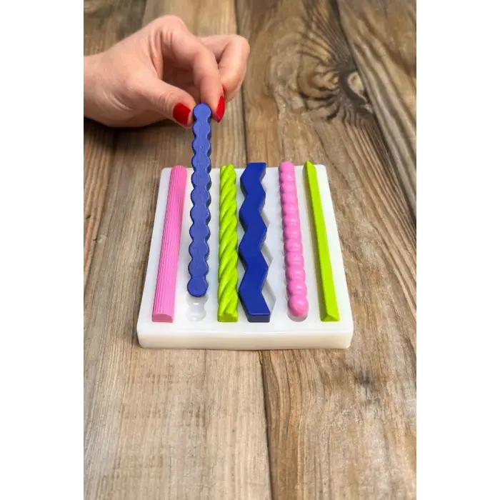 Şamdan Küçük Altı Farklı Model Silikon Mum Kalıbı