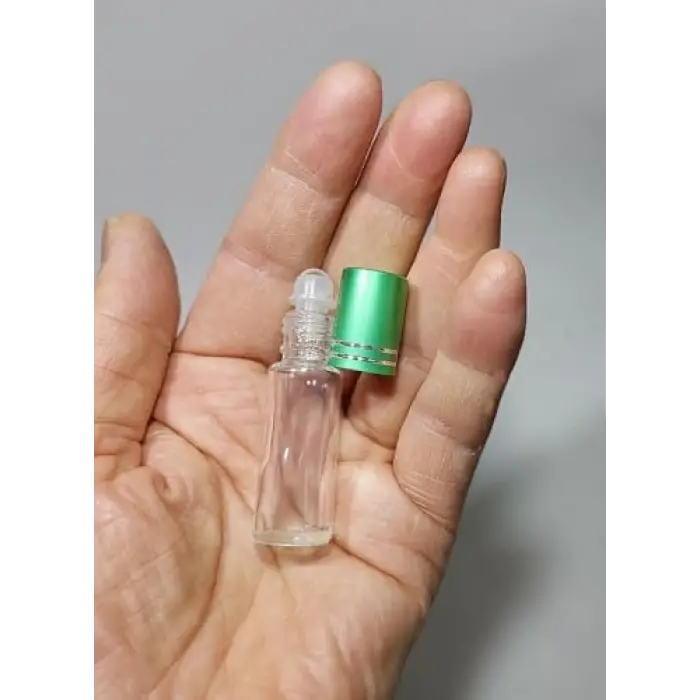 Sampex 5 Adet Parfüm,kolonya,dezenfekten Için Boş Rolon Şişe 5 ml Şeffaf
