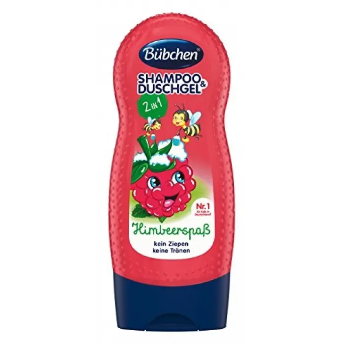 Şampuan ve Duş Jeli, Frambuaz, 230 ml