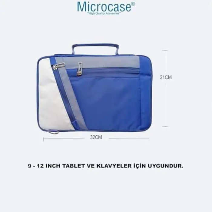 Samsung Galaxy Tab S10 Lite için mavi Türkçe Bluetooth klavye, mouse ve stand, AL4384
