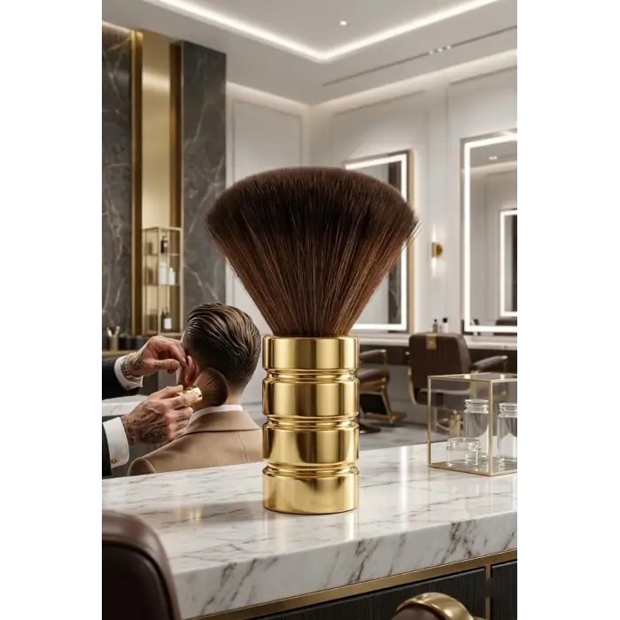 Samur kıl ense fırçası, gold effect absolute professional, 720884
