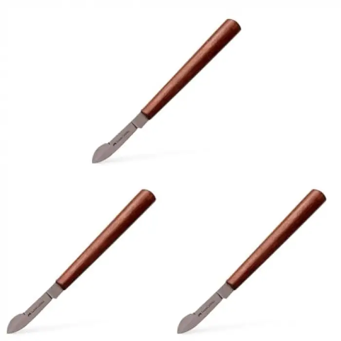 Sanatçı Bıçağı Naturel 3lü set