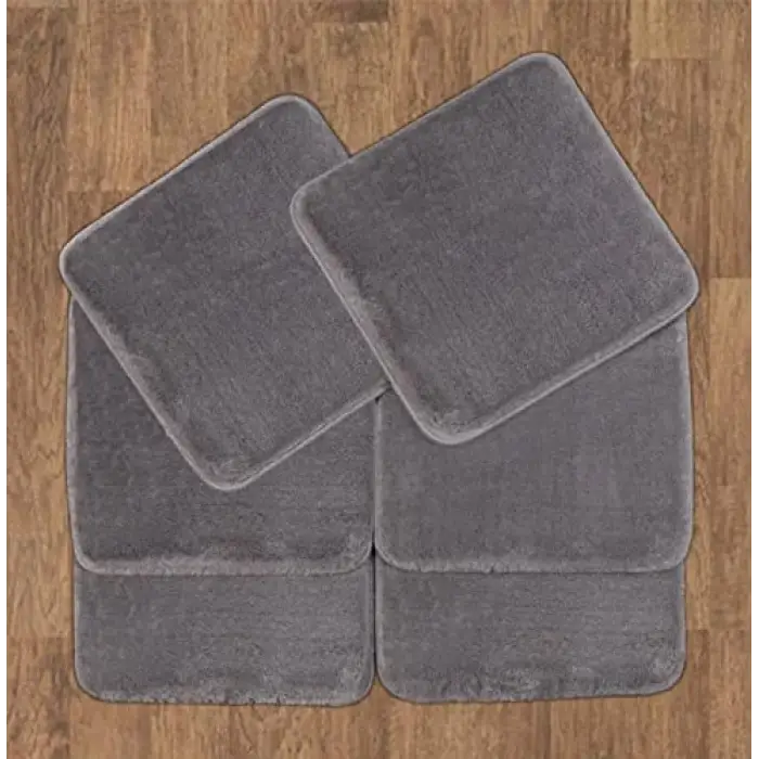 Sandaliye Minderi 6lı 40x40 Açık Gri