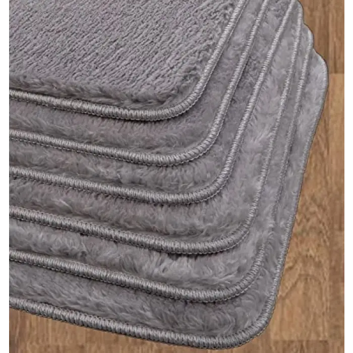 Sandaliye Minderi 6lı 40x40 Açık Gri