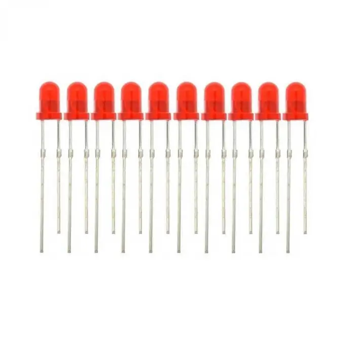 SANEC Kırmızı Led - 3mm - 10 Adet