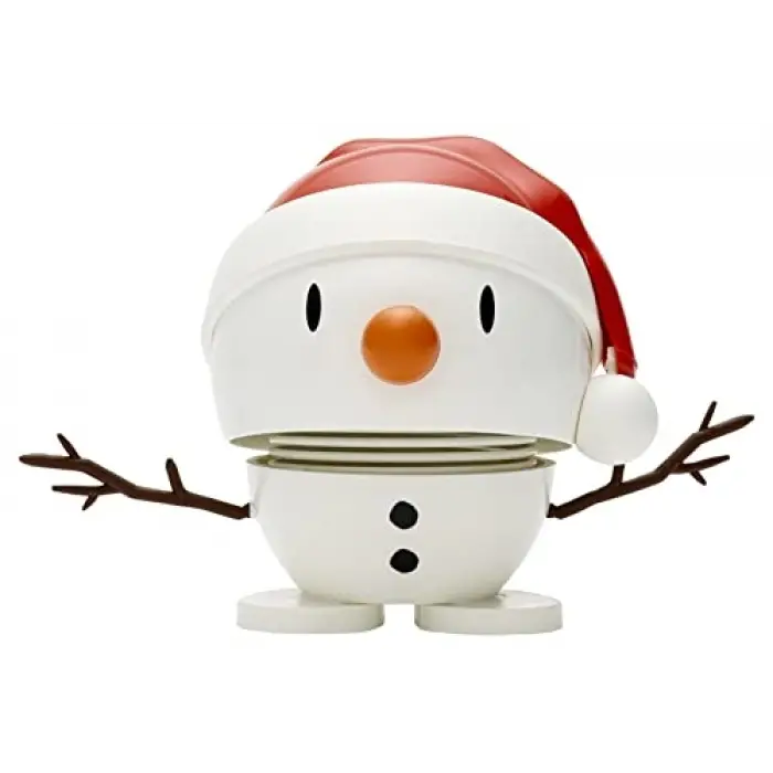 Santa Snowman S White