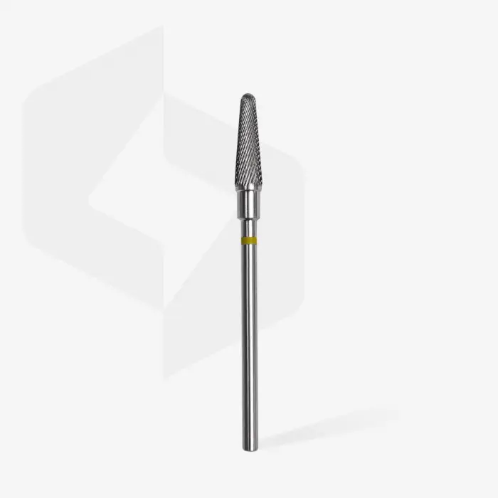 Sarı Frustum Çelik Manikür Freze Ucu FT70Y040/13