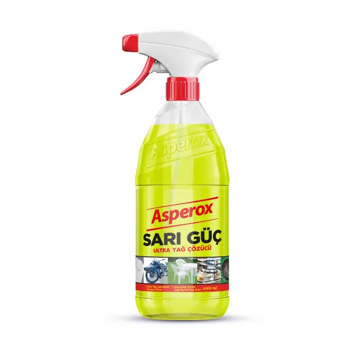 Sarı Güç Yağ Çözücü Sprey 1000 ml