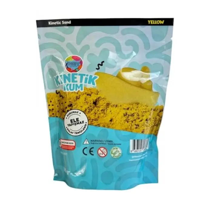 Sarı Kinetik Kum - 500 gr