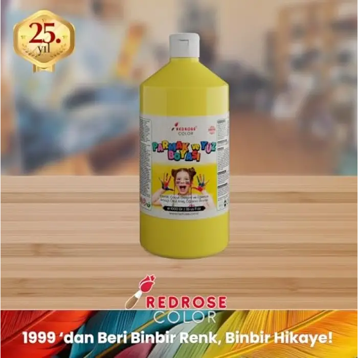 Sarı Parmak Boyası, 1000 g