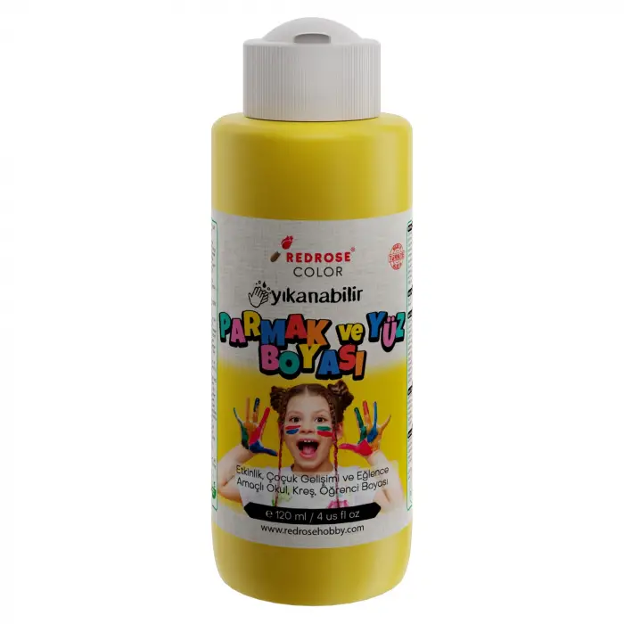 Sarı Parmak Boyası, 120 ml