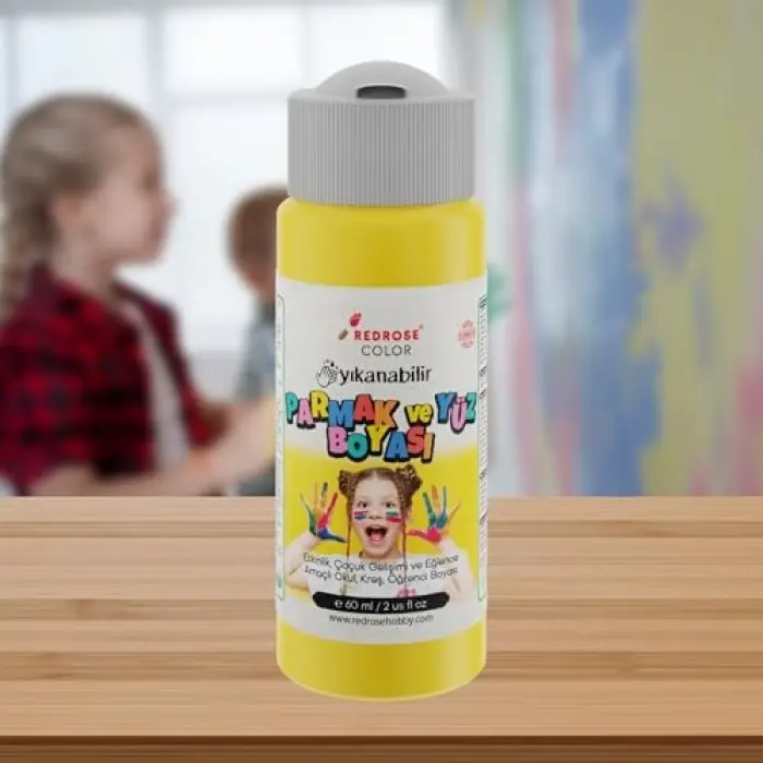 Sarı Parmak Boyası, 60 ml