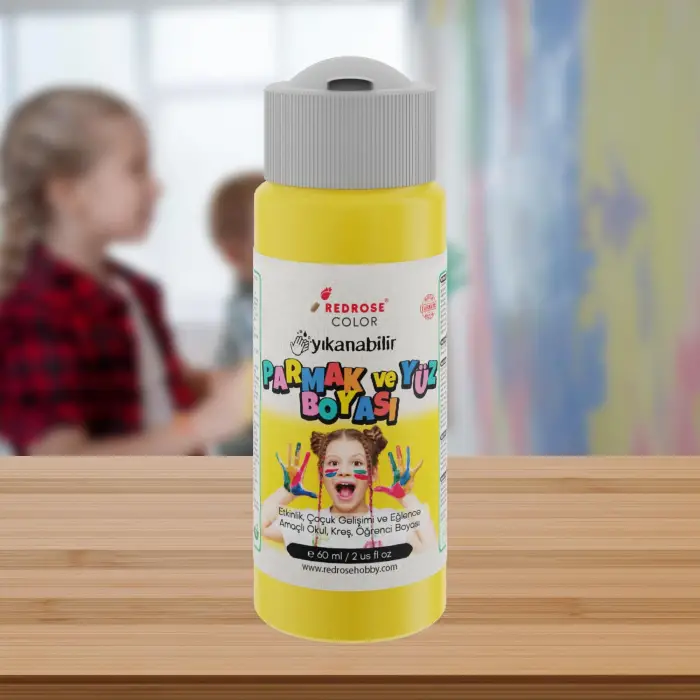 Sarı Parmak Boyası, 60 ml