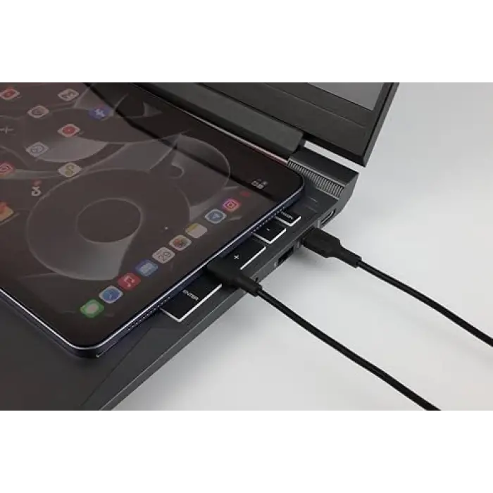 Şarj Kablosu, Siyah (100 CM), Basic USB A-C Hızlı