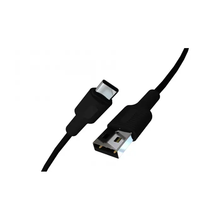Şarj Kablosu, Siyah (100 CM), Basic USB A-C Hızlı