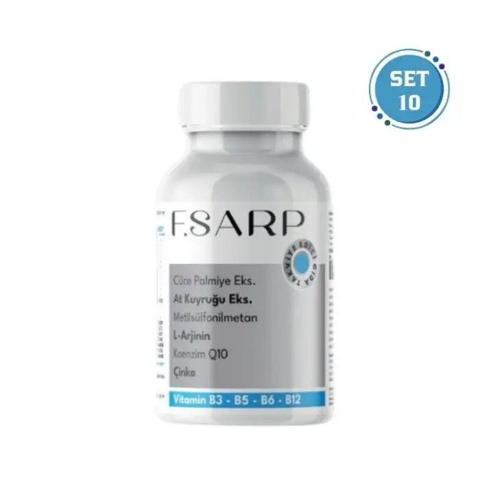 SARP SAÇ TASARIM SET 10 F.SARP TAKVİYE GIDA