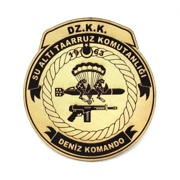 Sat Su Altı Taarruz Deri Arması Patch