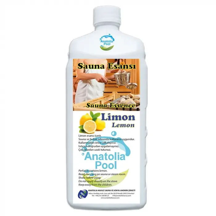 Sauna Buhar Esansı Limon 1 L (Sauna Essence Lemon)