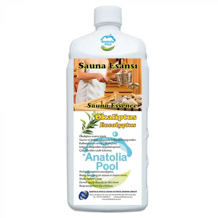 Sauna Buhar Esansı Okaliptus 1 L (Sauna Essence Eucalyptus)
