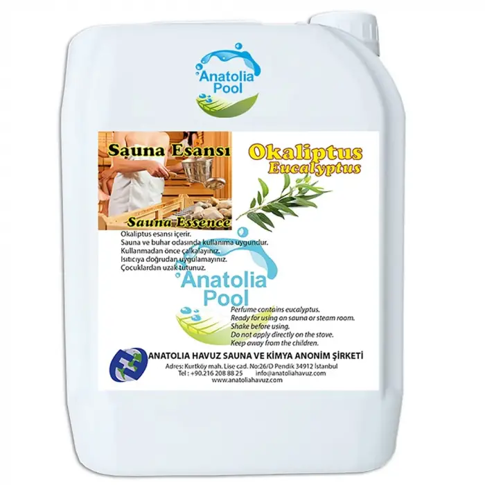 Sauna Buhar Esansı Okaliptus 5 L (Sauna Essence Eucalyptus)