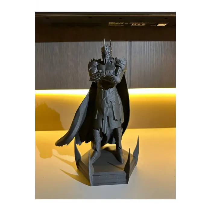 Sauron Heykeli, Siyah Figür, 20 Cm, Siyah, 20 x 14