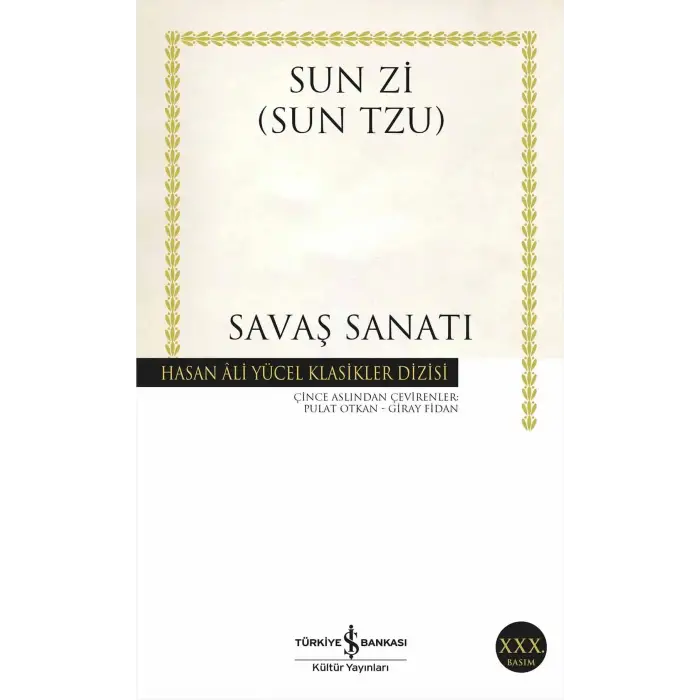 Savaş Sanatı – Hasan Ali Yücel Klasikleri