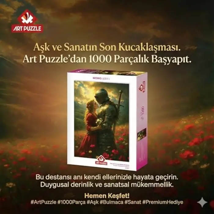 Savaştan Önceki Son Kucaklaşma 1000 Parça Puzzle