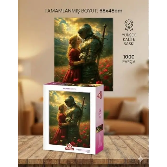 Savaştan Önceki Son Kucaklaşma 1000 Parça Puzzle