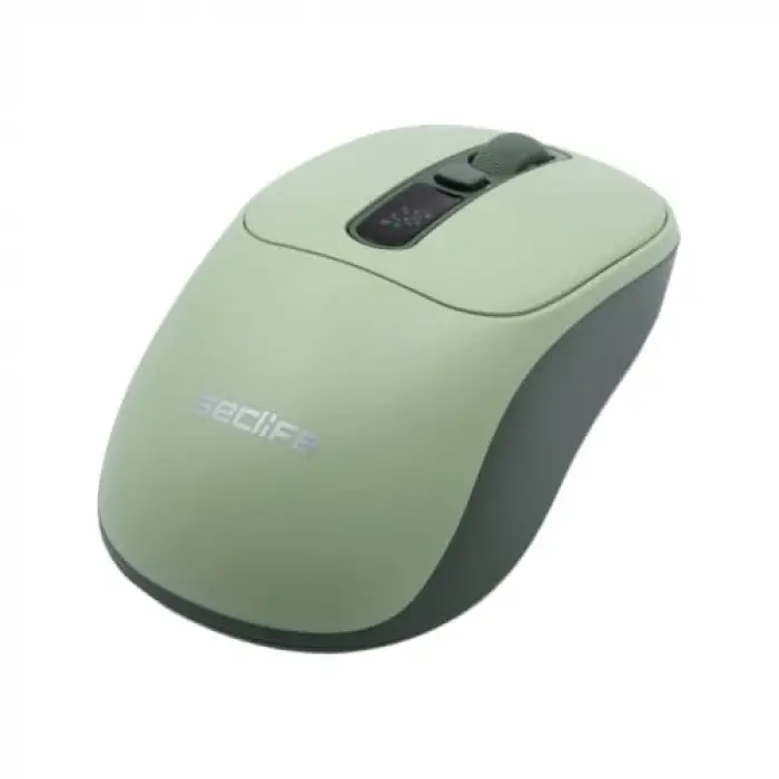 SC-200 Sessiz Kablosuz Mouse, Yeşil