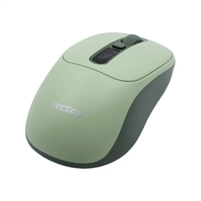 SC-200 Sessiz Kablosuz Mouse, Yeşil