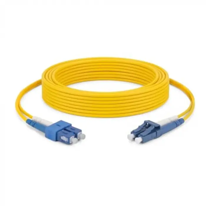SC/UPC-LC/UPC Singlemode Dupleks 5 Metre Fiber Patch Cord