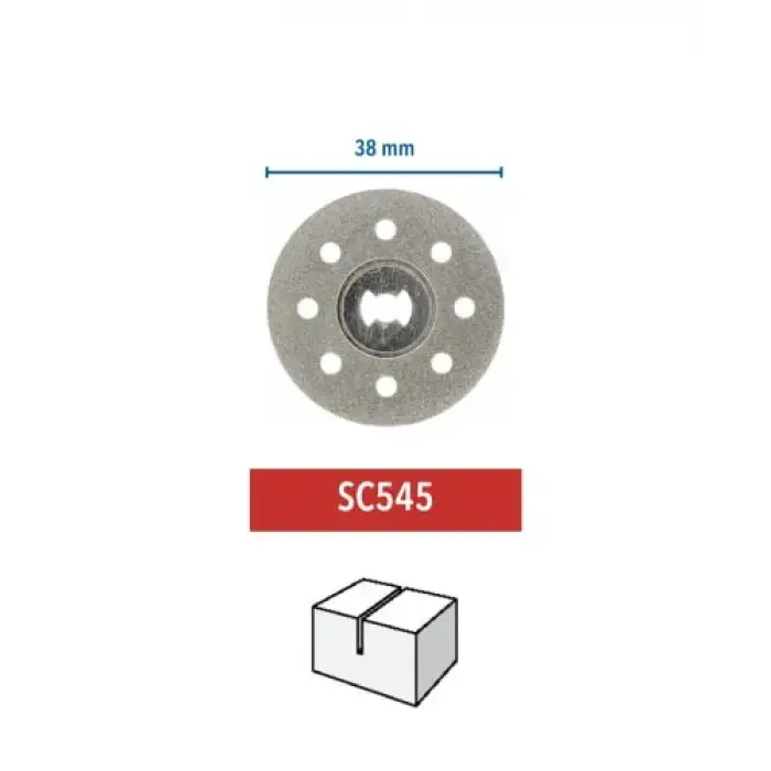 Sc545 Ez Speedclic Elmas Kesme Diski, 38 mm