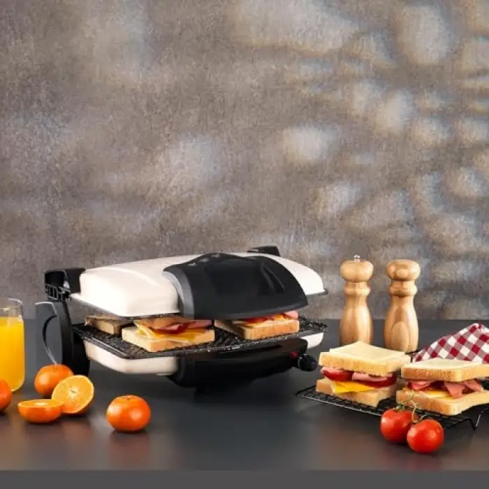 Schafer Grill Chef Tost Makinesi-Krem