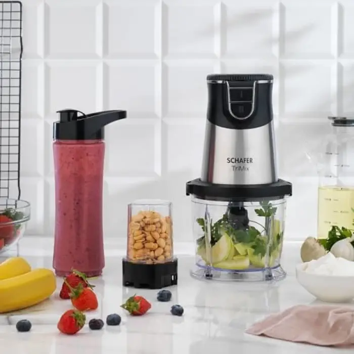 Schafer TriMix 3 ü 1 Arada Blender Set-Inox