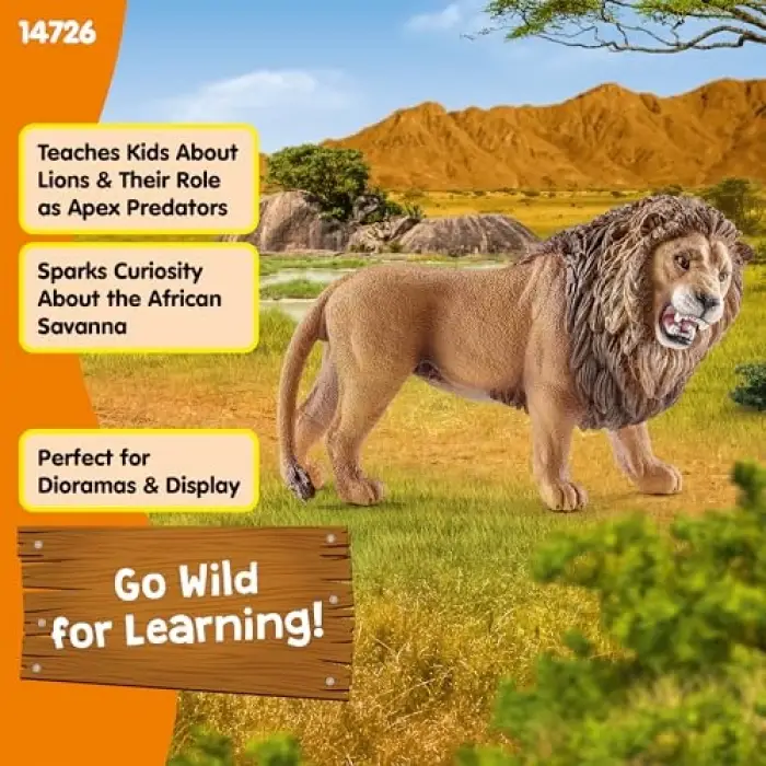 Schleich-Wild Life-Kükreyen Aslan