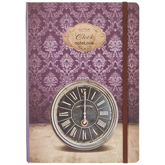Scrikss Retro Çizgili Defter B5