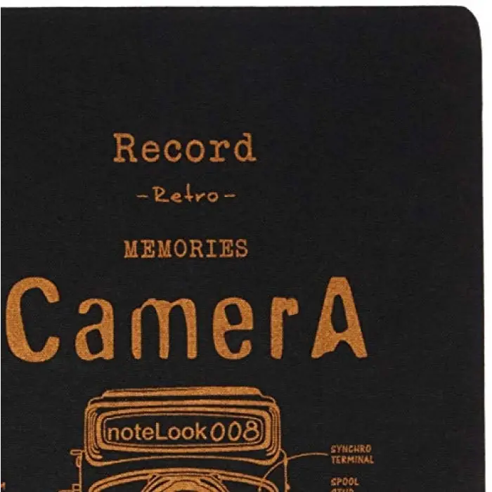 Scrikss Tekstil Kapak Çizgili Defter B5 Sarı