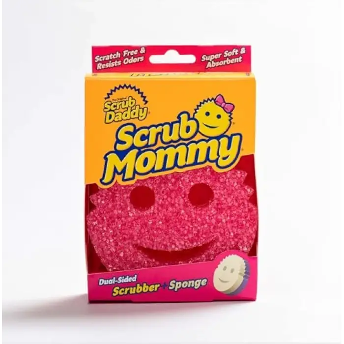 Scrub Mommy, Pembe-Mor, Tekli Paket