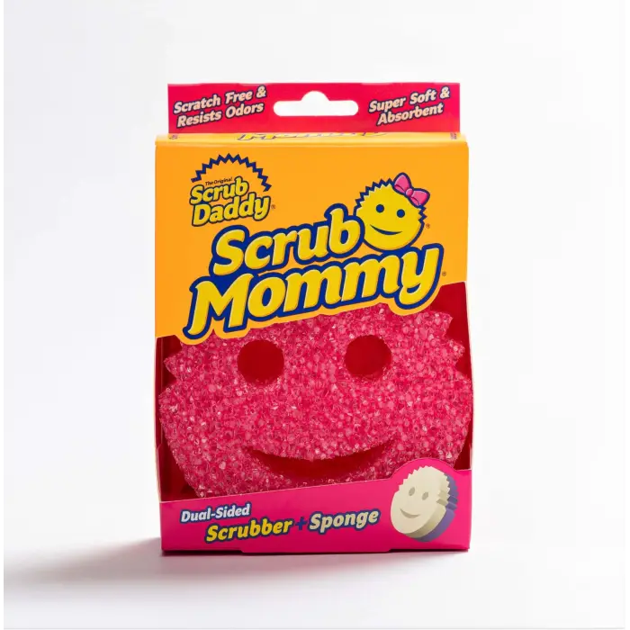Scrub Mommy, Pembe-Mor, Tekli Paket