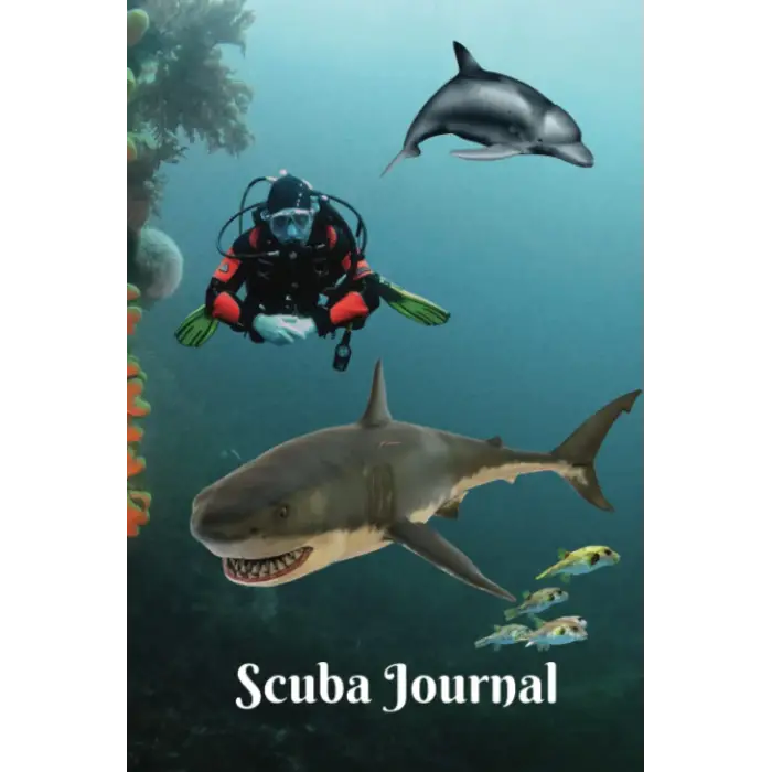 Scuba Journal with dive logs 80 page: Sea Dive Logs