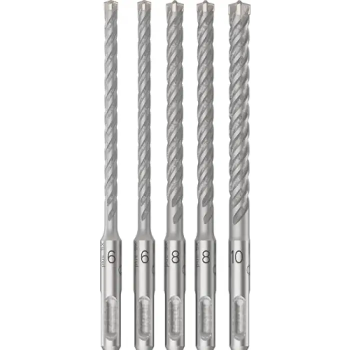 SDS plus-5X Delme Ucu Paketi, 3 parça