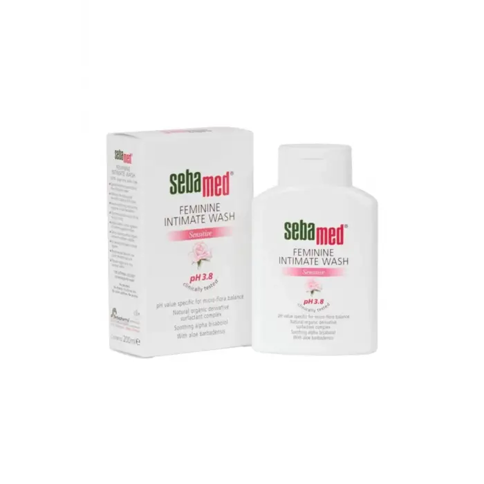 Sebamed Feminine Intimate Wash Sensitive, pH 3.8, 200 ml