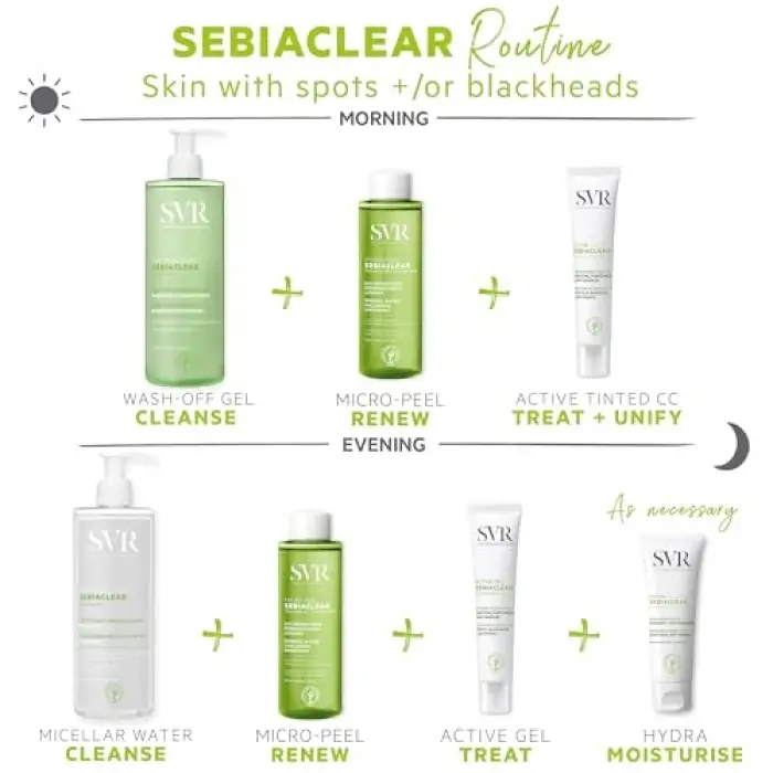 Sebiaclear Active Teinte 40ml